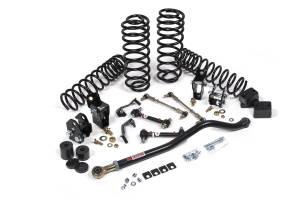 2018-2024 Jeep Wrangler JL J-Venture 2.5 Inch Lift Kit 4 Door w/Shock Extension Brackets HD Rate Coils JSPEC