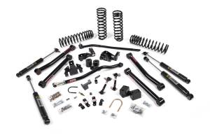 2007-2018 Jeep Wrangler JK J-Konnect 2 Door 3.5 Inch Lift Kit w/ JSpec Shocks JSPEC