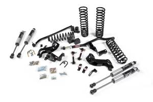 2007-2018 Jeep Wrangler JK J-Konnect 4 Door 3.5 Inch Lift Kit w/ Fox Adventure Series Shocks JSPEC