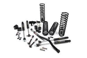 2007-2018 Jeep Wrangler JK J-Venture 4 Door 3.5 Inch Lift Kit w/ JSpec Shocks JSPEC