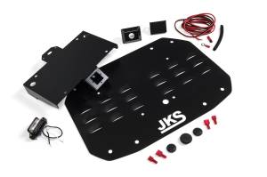 Tailgate Vent Cover with License Plate and Camera Mount Wrangler JL JKS Manufacturing