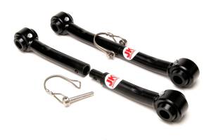 Quick Disconnect Sway Bar Links QD System For 0-2 Inch Lift Kits 1987-1995 Jeep Wrangler YJ JKS Manufacturing