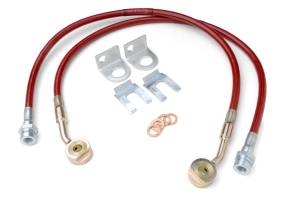 Extended Brake Line Kit Front Wrangler TJ and LJ Grand Cherokee ZJ JKS Manufacturing