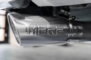 MBRP - 4 Inch Cat Back Exhaust System Single Side Exit 20-Up Silverado/Sierra 2500/3500 HD 6.6L V8 Armor Lite MBRP - Image 5