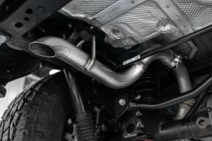 MBRP - Jeep JL 2.5 Inch Axle Back Exhaust Pipe Single Rear Muffler Bypass For 18-24 Wrangler JL 2/4DR MBRP - Image 7