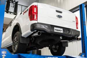 MBRP - Ford 3 Inch Cat Back Exhaust System Dual Split Rear Exit For 19-23 Ford Ranger Ecoboost 2.3L MBRP - Image 12