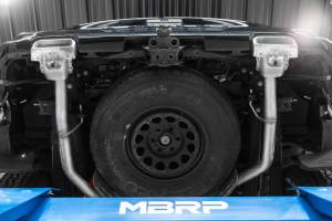 MBRP - 2.5 Inch Cat Back Exhaust System For 19-Up Silverado/Sierra 1500 5.3L and 2022 Silverado LTD/ Sierra Limited 5.3L Dual Rear T409 Stainless Steel MBRP - Image 5