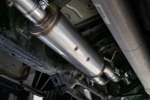 MBRP - Cat Back Exhaust System Dual Split Rear Black Coated For 19-24 RAM Hemi 1500 5.7L Crew/Quad Cab MBRP - Image 3