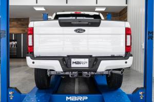 MBRP - Ford 4 Inch Exhaust Resonator Back Single Side Exit Armor BLK For 17-Up Ford F250/F350 MBRP - Image 11