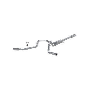 2.5 Inch Cat Back Exhaust System Dual Side Exit For 15-20 Ford F-150 5.0L Aluminized Steel MBRP