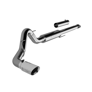 4 Inch Cat Back Exhaust System Single T304 Stainless Steel For 15-20 Ford F-150 2.7L/3.5L EcoBoost Excludes 19 F150 Limited MBRP