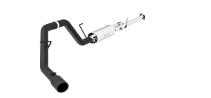 Cat Back Exhaust System Single Side Black Aluminized Steel For 09-21 Toyota Tundra 5.7L, EC-Std. and SB/Crew Cab/Short Bed MBRP