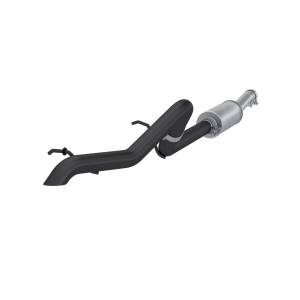 Jeep JK Off-Road Tail Pipe Muffler Before Axle Black Coated For 07-11 Wrangler JK 3.8L V6 2/4 Door MBRP