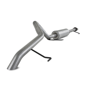 Cat Back Exhaust System Single Rear Exit Off-Road Tail No Tip For 07-14 Toyota FJ 4.0L V6 Aluminized Steel MBRP