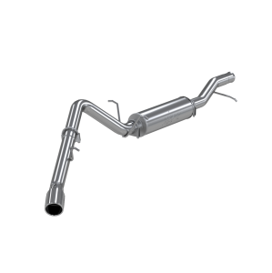 Cat Back Exhaust System Single Side Aluminized Steel For 09-14 Chevrolet/GMC Yukon/Chevy Tahoe 5.3L MBRP