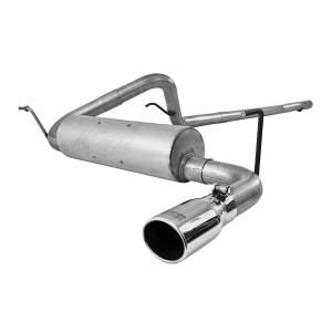 Cat Back Exhaust System Single Side Aluminized Steel For 07-11 Jeep Wrangler 2/4 Door3.8L V6 MBRP