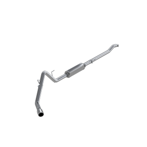 Cat Back Exhaust System Single Side Exit Aluminized Steel For 05-07 Dodge Ram Dakota 3.7/4.7L MBRP