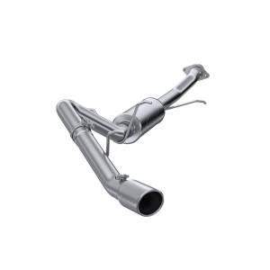 3 Inch Cat Back Exhaust System Single Side Aluminized Steel For 07-10 Escalade EXT, ESV/Yukon Denali XL MBRP