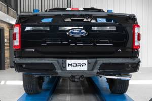 MBRP - 21-Up Ford F-150 Black Coated Aluminized Steel 3 Inch Cat-Back Single Side Exhaust System MBRP - Image 9