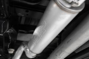 MBRP - 21-Up Ford F-150 4 Inch Cat Back Single Side Race Version Black Coated- Aluminized Steel Exhaust System MBRP - Image 3