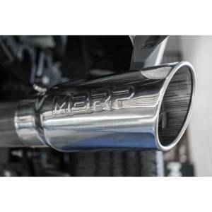 MBRP - 14-Up Ram 2500/3500 Armor Lite, Aluminized Steel 4 Inch Cat Back Single Side Exit Exhaust System MBRP - Image 2