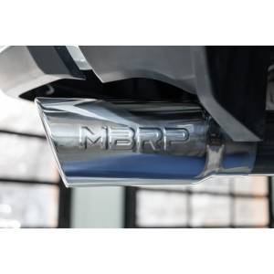 MBRP - 14-Up Ram 2500/3500 Armor Lite, Aluminized Steel 4 Inch Cat Back Single Side Exit Exhaust System MBRP - Image 3