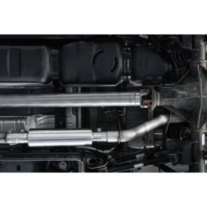 MBRP - 14-Up Ram 2500/3500 Armor Lite, Aluminized Steel 4 Inch Cat Back Single Side Exit Exhaust System MBRP - Image 4