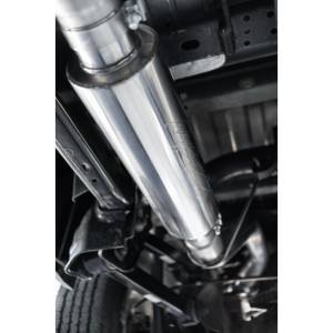 MBRP - 14-Up Ram 2500/3500 Armor Lite, Aluminized Steel 4 Inch Cat Back Single Side Exit Exhaust System MBRP - Image 5