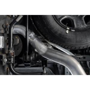 MBRP - 14-Up Ram 2500/3500 Armor Lite, Aluminized Steel 4 Inch Cat Back Single Side Exit Exhaust System MBRP - Image 9