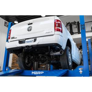 MBRP - 14-Up Ram 2500/3500 Armor Lite, Aluminized Steel 4 Inch Cat Back Single Side Exit Exhaust System MBRP - Image 10