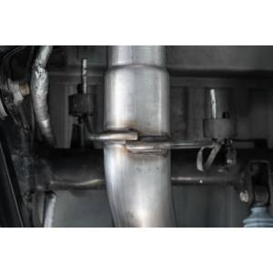 MBRP - 14-Up Ram 2500/3500 Armor Pro T304 Stainless Steel 4 Inch Cat Back Single Side Exit Exhaust System MBRP - Image 7