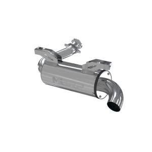 14-22 CFMOTO ZFORCE 800 (Z8/ Z8EX/ 800/ 800EX) 5 Inch Single Slip-on Muffler Assembly Performance Series MBRP