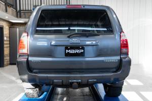 MBRP - 04-24 Toyota 4Runner 11-16 Toyota Land Cruiser Prado Armor Lite Aluminized Steel 2.5 Inch Cat-Back High Clearance Turn Down Single Rear Exit MBRP Exhaust System - Image 10