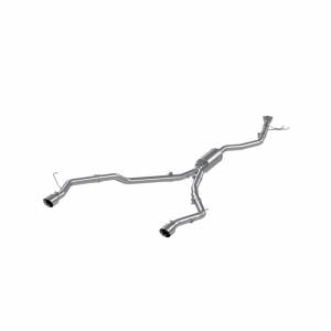 MBRP - Aluminized Steel 2.5 Inch Cat-Back Dual Split Rear Exit 2021-Up Honda Ridgeline 3.5L MBRP - Image 1