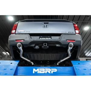 MBRP - Aluminized Steel 2.5 Inch Cat-Back Dual Split Rear Exit 2021-Up Honda Ridgeline 3.5L MBRP - Image 5