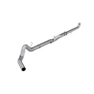 T409 Stainless Steel 5 Inch Downpipe Back Single Side Exit No Muffler 01-04 Silverado/Sierra 2500/3500 6.6L Duramax EC/CC MBRP