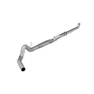 Aluminized Steel 5 Inch Downpipe Back Single Side Exit 01-04 Silverado/Sierra 2500/3500 6.6L Duramax EC/CC MBRP