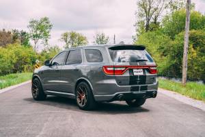 MBRP - 2018-2024 Dodge Durango SRT SRT Hellcat 6.2L/6.4L Armor Pro T304 Stainless Steel 3 Inch Cat-Back Dual Rear Exit with Carbon Fiber Tips MBRP - Image 8