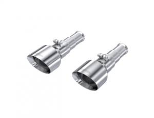 2019-Up Ram 1500 5.7L Hemi Exhaust Tips, Armor Pro 5 Inch OD Dual Wall Angle Cut, Sold In Pairs MBRP