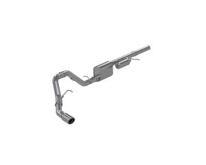 2021-Up Chevrolet/ GMC Tahoe/ Yukon Suburban/ Yukon XL 5.3L Armor Lite Aluminized Steel 3 Inch Cat-Back Exhaust System Kit MBRP