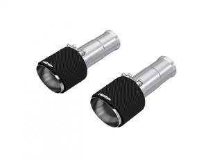 MBRP - 2025-Up Ram 1500 3.0L SST 5 Inch OD Carbon Fiber and Stainless Steel Tips Sold in Pairs MBRP - Image 2