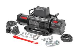 Rough Country - 9500 LB Electric Winch Synthetic Rope Pro Series Rough Country - Image 1