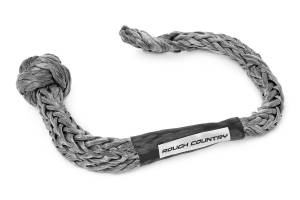 Rough Country - Soft Shackle Rope 7/16 Inch Diameter 34,000 LB Breaking Strength Gray Rough Country - Image 4