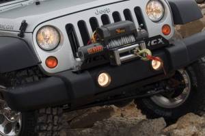 Rough Country - Jeep Winch Mounting Plate for Factory Bumper 07-18 Wrangler JK Rough Country - Image 2