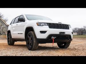 Rough Country - Jeep Hidden Winch Mounting Plate 14-20 Grand Cherokee WK2 Rough Country - Image 2