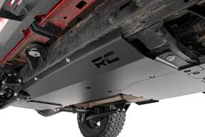 Rough Country - Jeep Engine + Transfer Case + Gas Tank Skid Plate System 18-20 JL Unlimited 3.6L Rough Country - Image 4