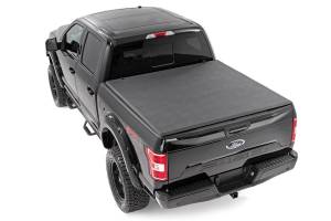 Rough Country - Ford Soft Tri-Fold Bed Cover 15-20 F-150-5 Foot 5 Inch Bed Rough Country - Image 2