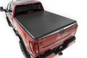 Rough Country - Soft Tri-Fold Bed Cover 20 Silverado/Sierra 2500HD/3500HD 6 Foot 9 Inch Bed Rough Country - Image 2