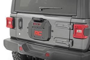 Rough Country - Jeep Spare Tire Delete Kit w/8 Inch Black Series LED 18-20 Wrangler JL Rough Country - Image 3