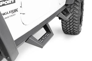 Rough Country - Jeep Contoured Drop Steps 07-18 Wrangler JK Unlimited 4 Door Rough Country - Image 2